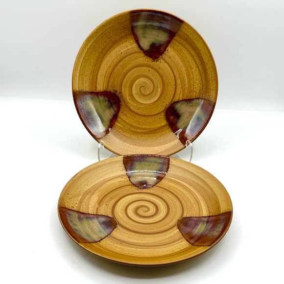 Sango Other - 2 Sango Splash #4951 Salad Plates 8.25”